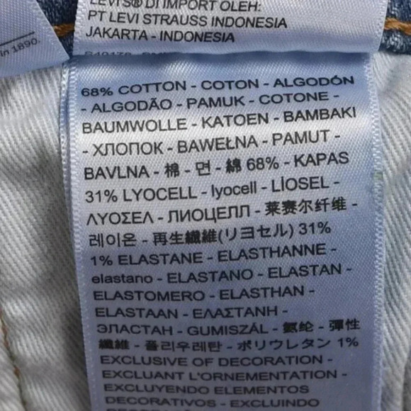 Levi's Premium  511 Slim Fit Flex Men's Jeans Medium Wash Size 30x32 - Picture 10 of 14